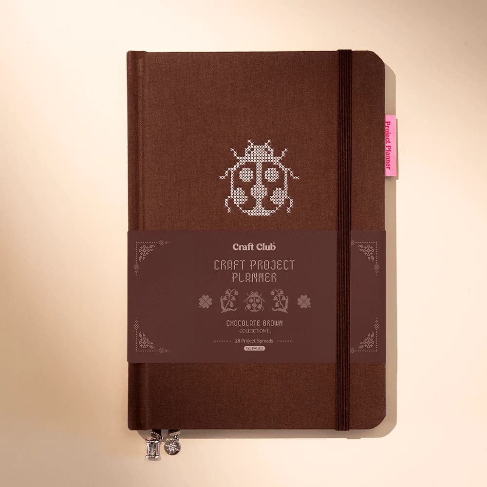 Craft Project Planner - Chocolate Brown